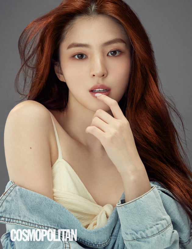 JTBC '부부의 세계'에 출연 중인 배우 한소희 / 사진제공=코스모폴리탄