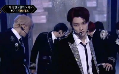 '로드 투 킹덤' 더보이즈, 1차 경연 1위…펜타곤, 진호 입대 전 감동의 무대[종합]