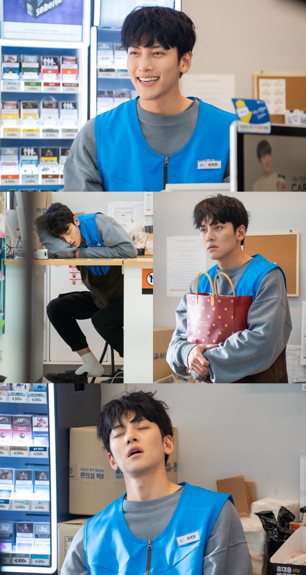 '편의점 샛별이' 지창욱 첫 스틸/ 사진=SBS 제공