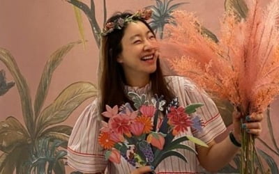 '김수미 며느리' 서효림, 예비맘의 행복한 베이비샤워…아름다운 D라인