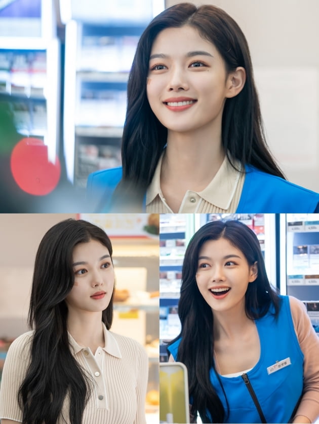 '편의점 샛별이' 김유정 첫 스틸/ 사진=SBS 제공