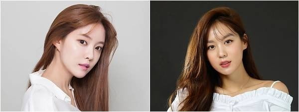 효민(왼쪽), 김희정./ 사진제공=써브라임 아티스트 에이전시