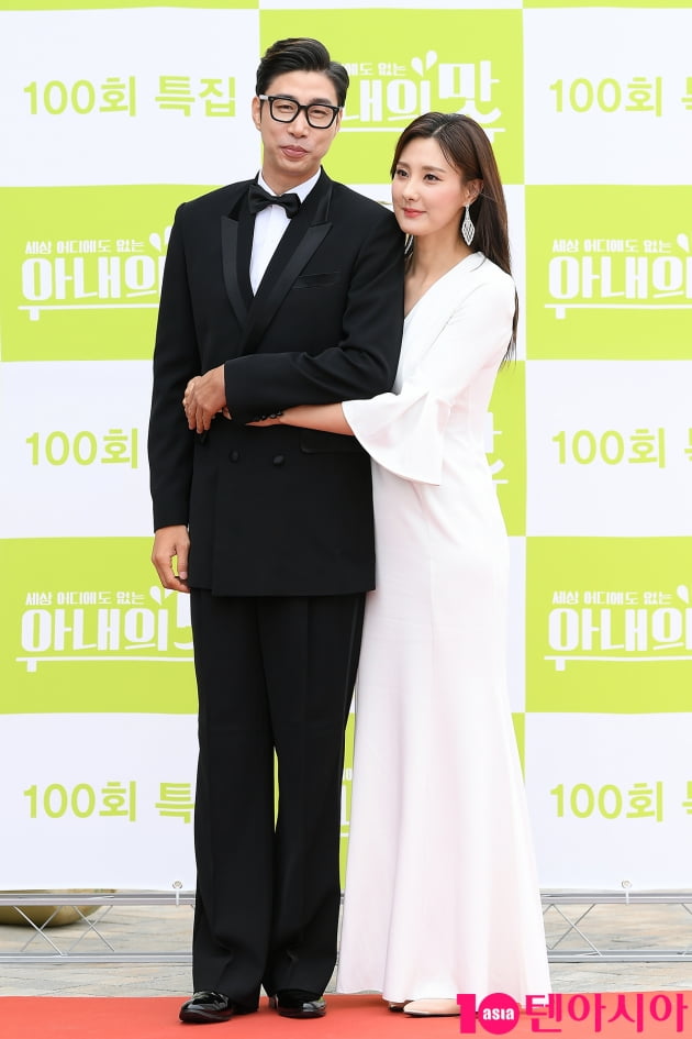 [TEN 포토] 김세진-진혜지 '빛이나는 커플'