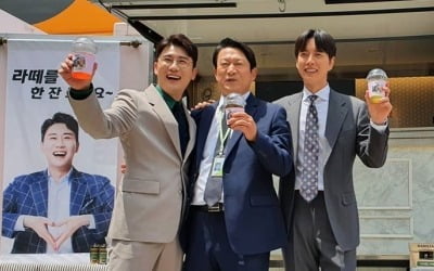 임영웅, 영탁 '꼰대인턴' 촬영장에 커피차 응원 "탁이형 잘 부탁합니다"
