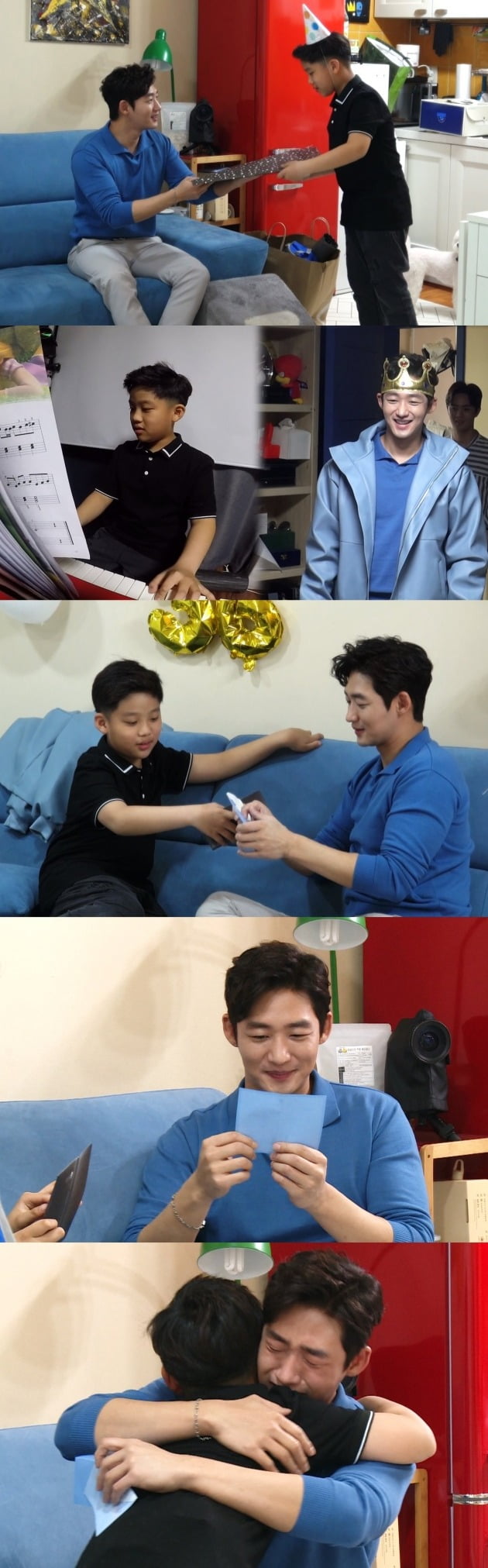 '미운 우리 새끼' 이태성의 아들이 아빠를 위해 깜짝 생일 파티를 준비했다. / 사진제공=SBS
