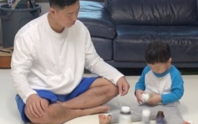 '슈돌' 하오, 개리챙기는 효자…비타민→오메가3까지?
