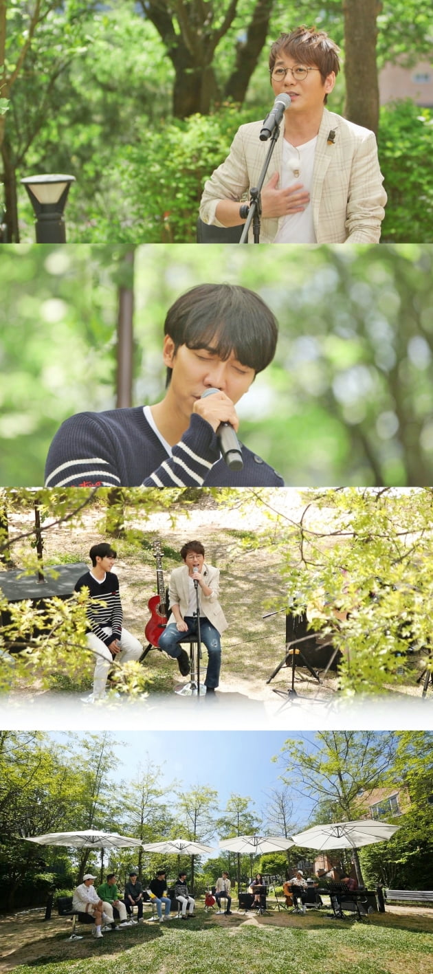 '집사부일체' 숲 속 콘서트 / 사진=SBS 제공