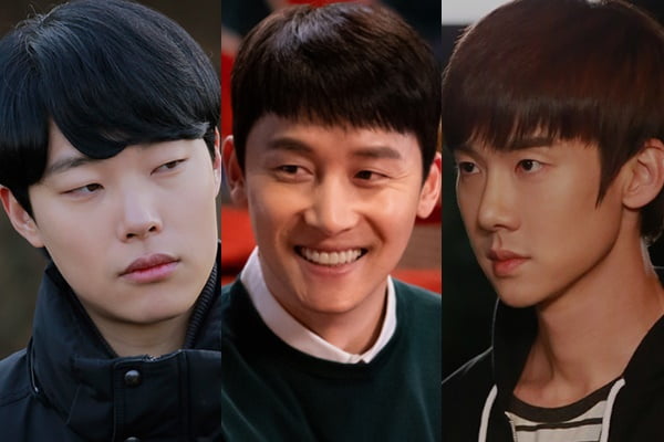 신원호X이우정 작품의 짝사랑남 정환(왼쪽부터), 치홍, 칠봉 /사진=tvN 제공