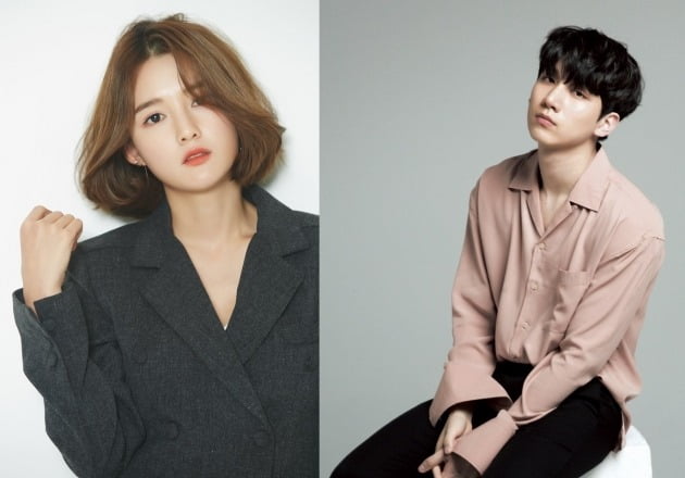 배우 남보라(왼쪽), 그룹 빅스 혁./ 사진제공=젤리피쉬