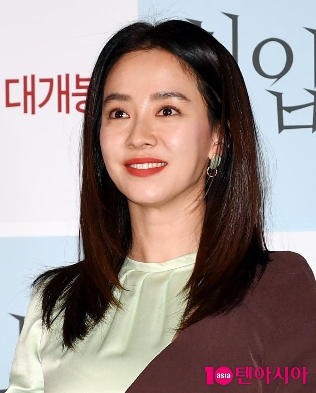 [TEN 포토] 송지효 '아름다운 미소'
