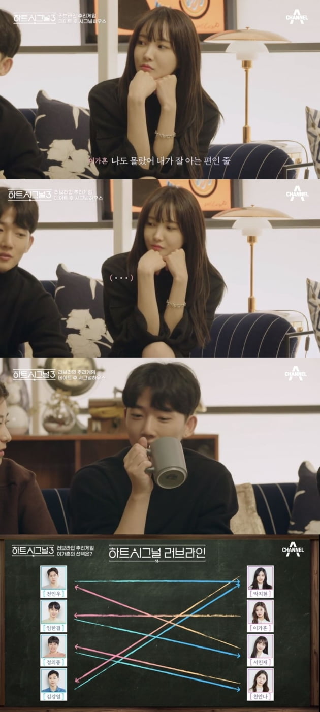 채널A '하트시그널' 시즌3 방송화면