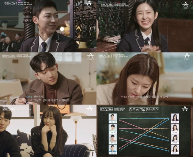 '하트시그널' 시즌3 / 사진=채널A 방송화면