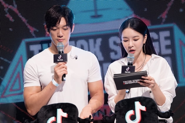 '틱톡 스테이지 위드 힙합플레이야' 박재민 김윤지 