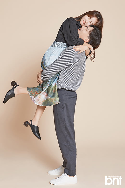 장민-강수연 커플 화보./ 사진제공=bnt