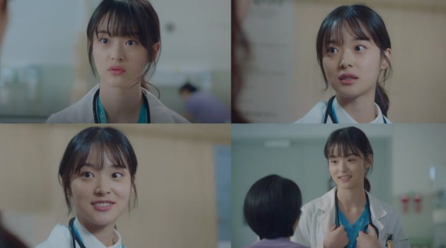 tvN 드라마 '슬기로운 의사생활'에서 응급의학과 펠로우 배준희 역을 맡은 배우 신도현. /사진제공=VAST