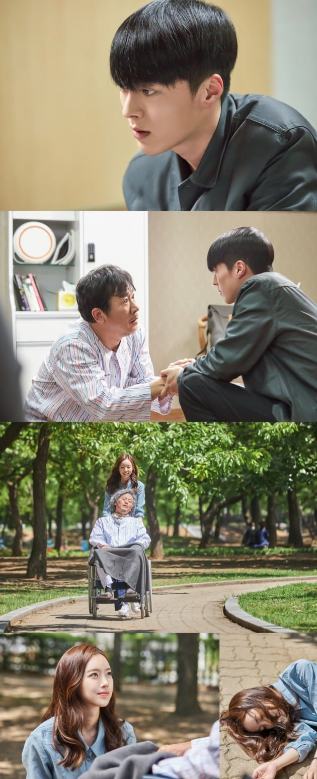'본 어게인' 정인겸이 진세연을 위협한다. / 사진제공=UFO프로덕션, 몬스터유니온