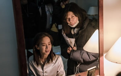 '침입자' 배우 송지효-손원평 감독./ 사진제공=에이스메이커무비웍스