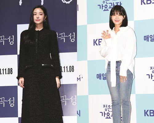 나은(왼쪽), 은지/ 사진=텐아시아DB