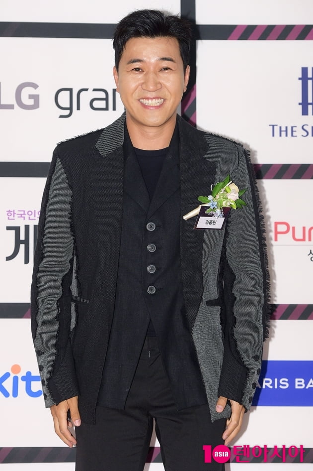 [TEN 포토] 김종민 '언제나 웃는 얼굴'