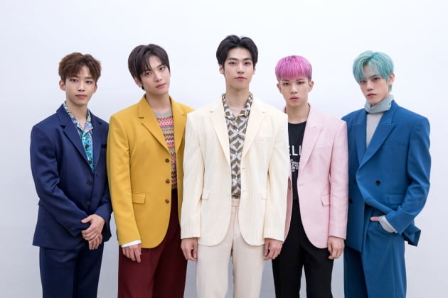 밴드 엔플라잉의 서동성(왼쪽부터), 김재현, 이승협, 유회승, 차훈 / 사진제공=FNC엔터테인먼트