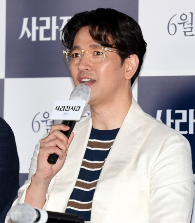 [TEN 포토] '사라진 시간' 배수빈 "촬영이 즐거웠어요"