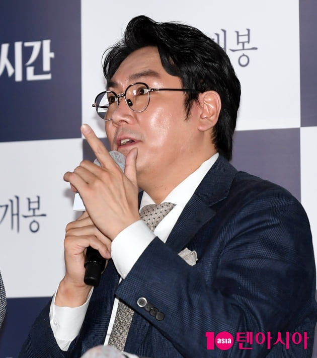 [TEN 포토] '사라진 시간' 조진웅 "시나리오 이해못하고 출연 촬영하며 매력 느껴"