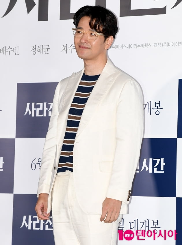 [TEN 포토] '사라진 시간' 배수빈 '달콤한 미소'