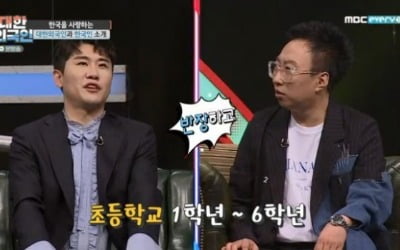 '대한외국인' 영탁 "학창시절 12년간 반장이었다"