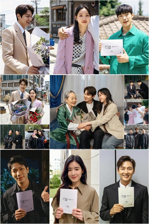 '더 킹-영원의군주' 출연진 마지막 촬영현장/ 사진=SBS 제공