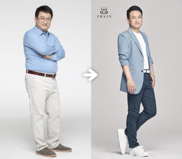 서경석 22kg 감량 성공/사진=쥬비스
