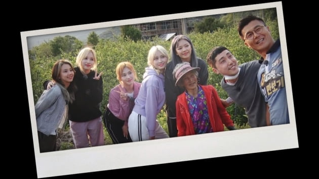 '6시 내고향'에 출연한 트와이스/ 사진=KBS1 제공
