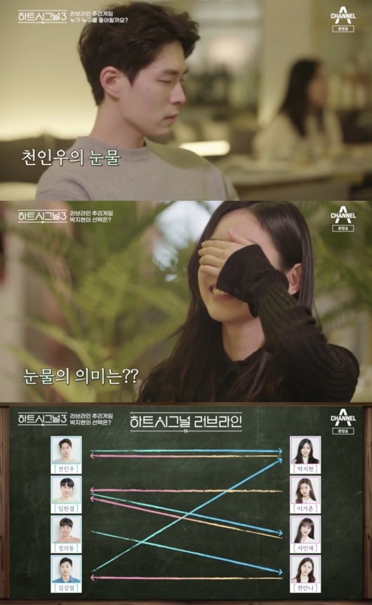 사진=채널A '하트시그널3' 방송 화면.