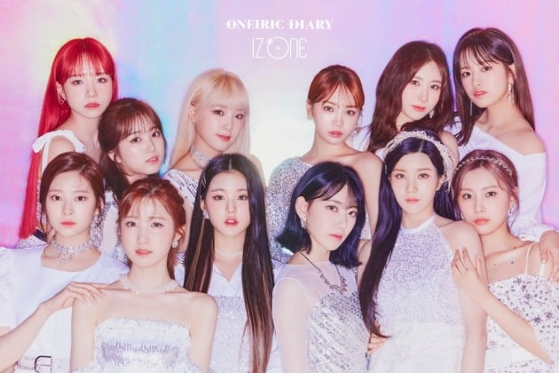 그룹 아이즈원./사진제공=오프더레코드, 스윙엔터테인먼트