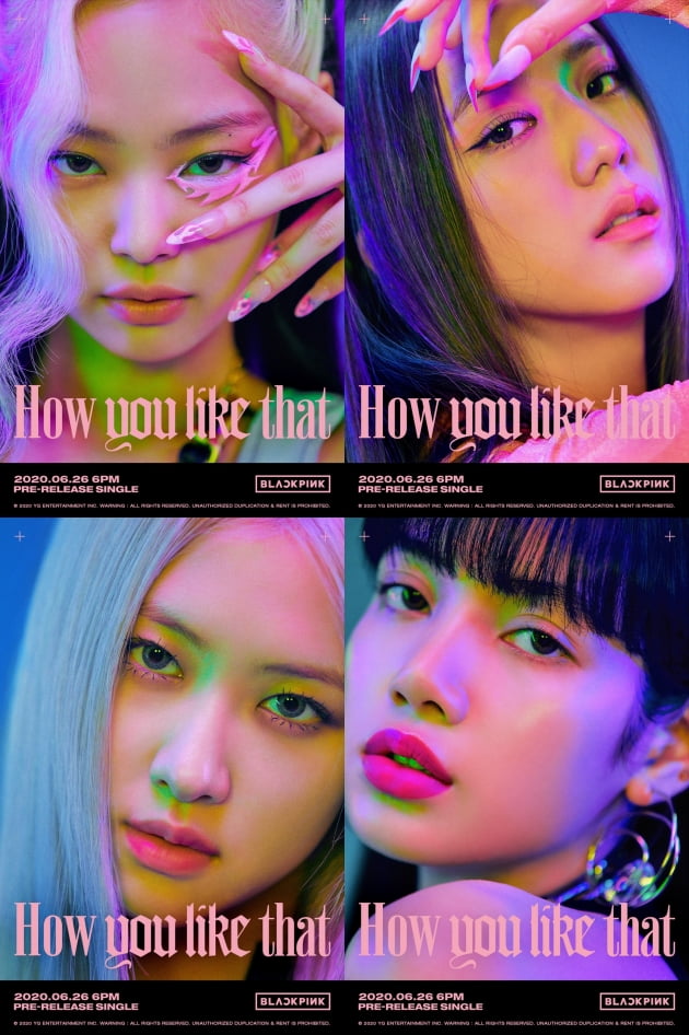 그룹 블랙핑크 / 사진제공=YG엔터테인먼트