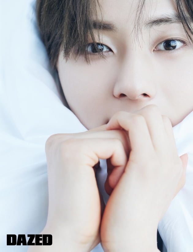 뉴이스트 민현의 랑콤 화보 / 사진제공=데이즈드
