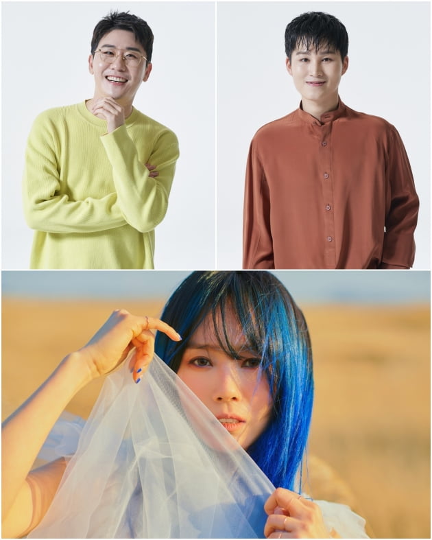가수 영탁(왼쪽 위부터 시계방향), 김희재, 이수영/ 사진 = 스튜디오HIM, 뉴에라프로젝트 제공