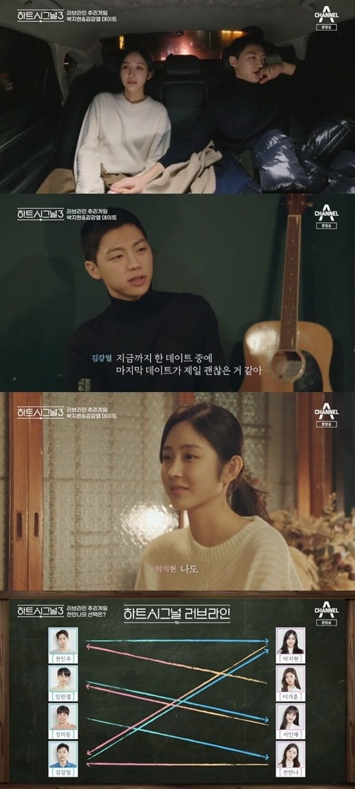 사진= 채널A '하트시그널3' 방송 화면.