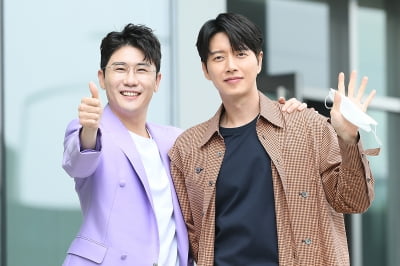 [TEN 포토] 영탹-박해진 '꼰대인턴 방구석 팬미팅 왔어요~'
