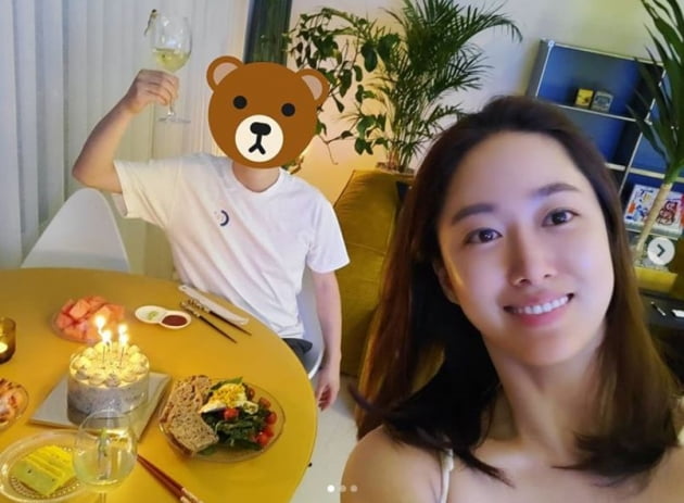 전혜빈과 남편/사진=전혜빈 인스타그램