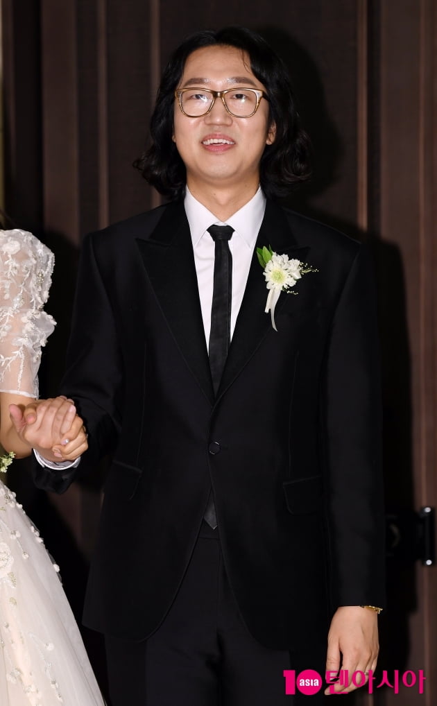 [TEN 포토] 김경진 "개그맨&모델 1호 부부 좋은 본보기가 되겠다"