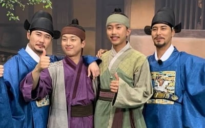 영탁, 임영웅X이찬원X장민호 함께한 '바람과 구름과 비' 녹화 현장 공개
