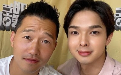 류지광, 강형욱과 만남 인증샷 "동갑친구 형욱씨"