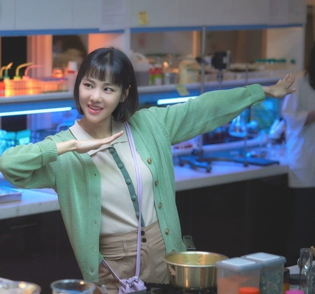 한지은은 "김응수와 부녀사이 설정, 처음부터 알고 있었다"고 밝혔다./사진제공=스튜디오HIM