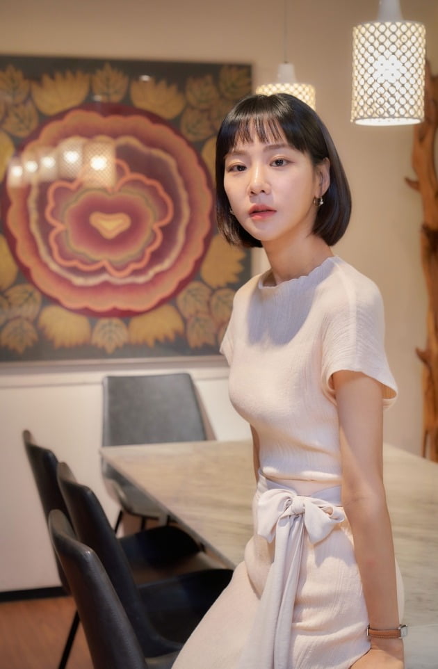 래퍼 한해와 공식 열애 중인 한지은./사진제공=HB엔터테인먼트