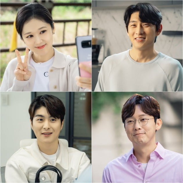tvN 수목드라마 ‘오 마이 베이비’에 출연 중인 배우 장나라(왼쪽 위부터 시계방향), 고준, 박병은, 정건주. /사진제공=tvN