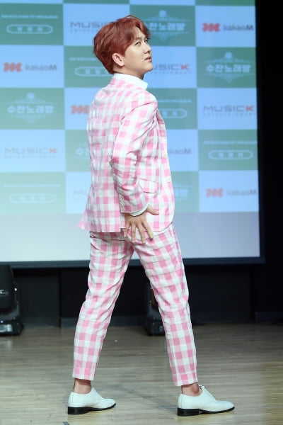 [TEN 포토] 김수찬 '치명적인 엉덩이'
