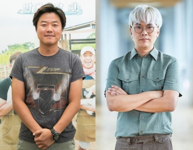 나영석 PD(왼쪽), 김태호 PD./