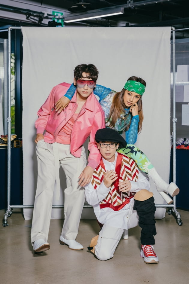 비, 이효리, 유재석이 뭉친 싹쓰리./ 사진제공=MBC
