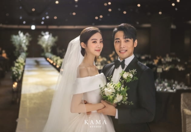 우혜림·신민철 결혼식 / 사진=르 엔터테인먼트 제공
