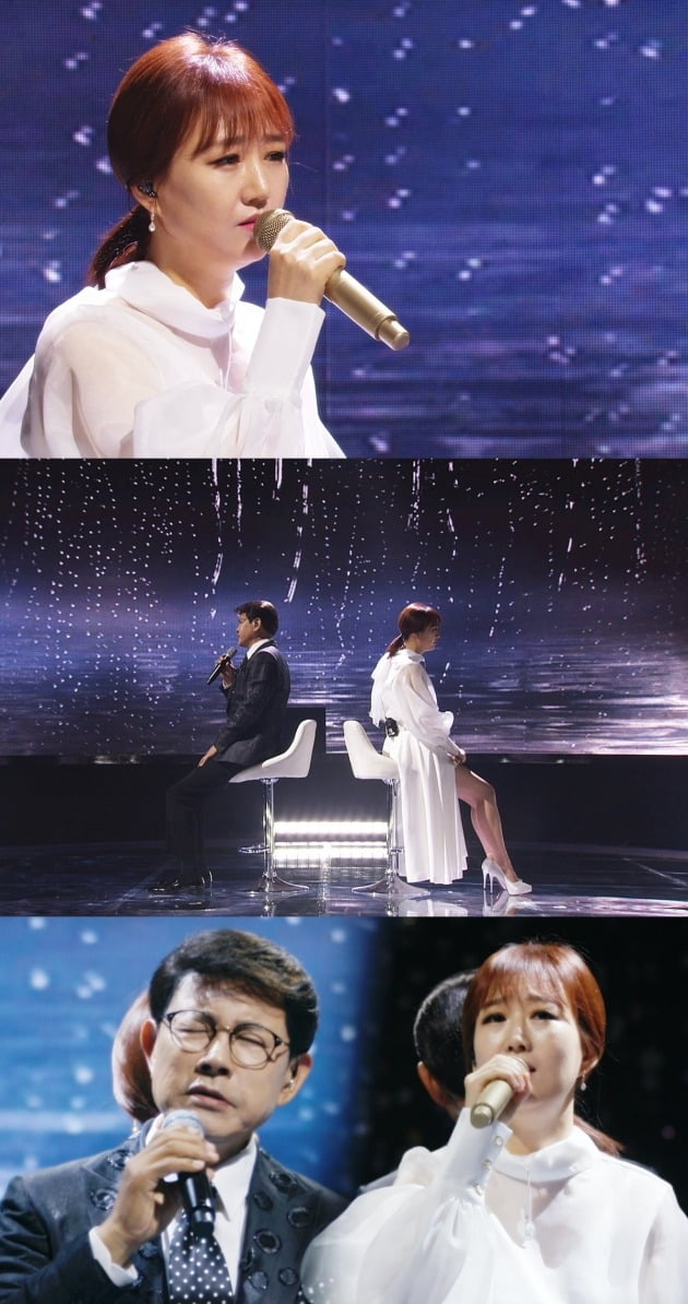 '트롯신이 떴다' 설운도·장윤정의 '멍에' 듀엣 무대 / 사진제공=SBS